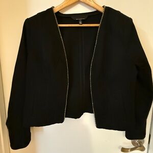 NWOT WHBM BLACK EVENING JACKET